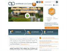 Tablet Screenshot of plans-maisons.architecte-paca.com